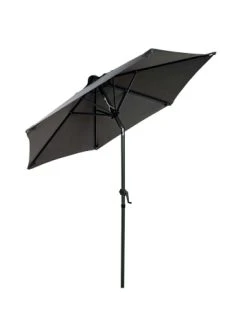 Rabatt ✔️ Garten & Balkon Butlers Sonnenschirm Mit Kurbel Ø180cm SIESTA In Anthrazit Günstig Kaufen 🧨