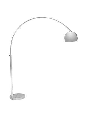 Bestpreis ❤️ Lampen & Leuchten Butlers Standleuchte Mit Marmorfuß BOW In Silber Günstig Kaufen 🔥