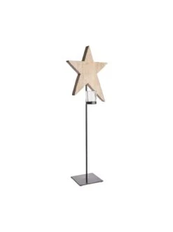 Angebote 🧨 Dekoration Butlers Stern Auf Sockel Höhe 67cm SHOOTING STAR In Braun Günstig Kaufen ✔️