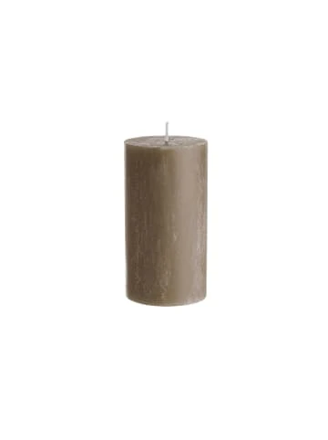 Billig 💯 Dekoration Butlers Stumpenkerze Höhe 13cm RUSTIC In Taupe Günstig Kaufen 💯