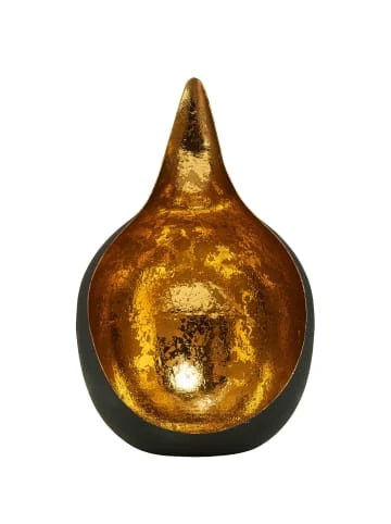 Brandneu ⌛ Dekoration Butlers Teelichthalter Höhe 20cm DELIGHT In Schwarz-Gold Günstig Kaufen 😀