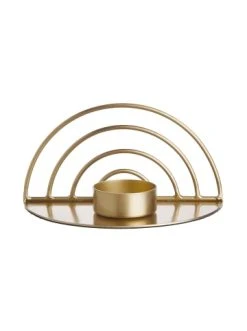 Am billigsten ⌛ Dekoration Butlers Teelichthalter Regenbogen B 14 X T 7cm SHINE In Gold Günstig Kaufen ✔️