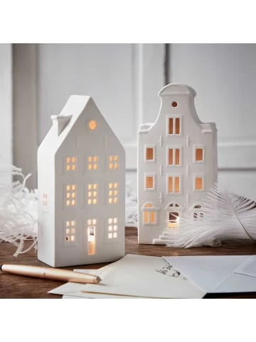 Top 10 👏 Weihnachten Butlers Teelichthaus Höhe 19cm AMSTERDAM In Weiß Günstig Kaufen 🌟 – Bild 7