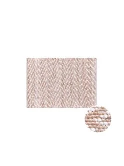 Neu 🔥 Heimtextilien Butlers Teppich Zickzack L 60 X B 90cm ETHNO LODGE In Natur-Weiß Günstig Kaufen ✔️