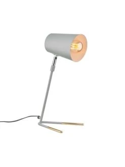Großhandel ❤️ Lampen & Leuchten Butlers Tischleuchte Höhe 47cm LUXA In Grau-Gold Günstig Kaufen ✨
