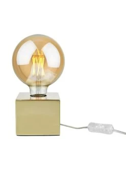 Bestes Angebot 😉 Lampen & Leuchten Butlers Tischleuchte Quadratisch 10x10cm STILO In Gold Günstig Kaufen ⌛