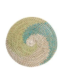 Bestes Angebot 👍 Heimtextilien Butlers Tischset Ø 37 Cm RONDA In Blau-Grün Günstig Kaufen ⌛