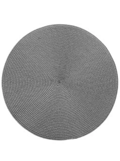 Aktion 🎉 Heimtextilien Butlers Tischset Ø38cm AMBIENTE In Dunkelgrau Günstig Kaufen ✨