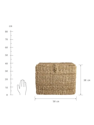 Angebote ✨ Dekoration Butlers Truhe Rechteckig L 50 X B 35cm ERLA In Natur Günstig Kaufen ⌛ – Bild 3