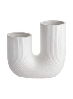 Aktion ⭐ Dekoration Butlers Vase Höhe 23cm TUBE In Weiß Günstig Kaufen 💯