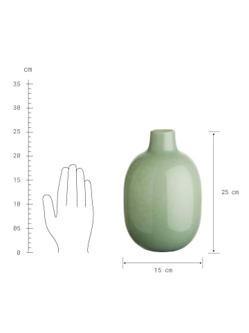Top 10 👍 Dekoration Butlers Vase Höhe 25cm JADE In Pastellgrün Günstig Kaufen 🥰 – Bild 3