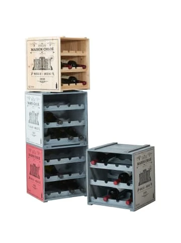 Bester Verkauf ✨ Möbel Butlers Weinregal VINOTHEK In Rot Günstig Kaufen ✨ – Bild 8