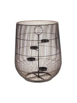 Großhandel 🔔 Dekoration Butlers Windlicht Mit Einsatz Höhe 35cm YOKO In Schwarz Günstig Kaufen 😍