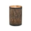 Aktion 🧨 Dekoration Butlers Windlicht Punktdesign Höhe 15 Cm LUMINOUS In Schwarz-Gold Günstig Kaufen ⌛